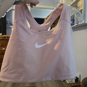 Nike Swoosh Medium-Support Non-Padded Sports Bra Pink Women’s 2X